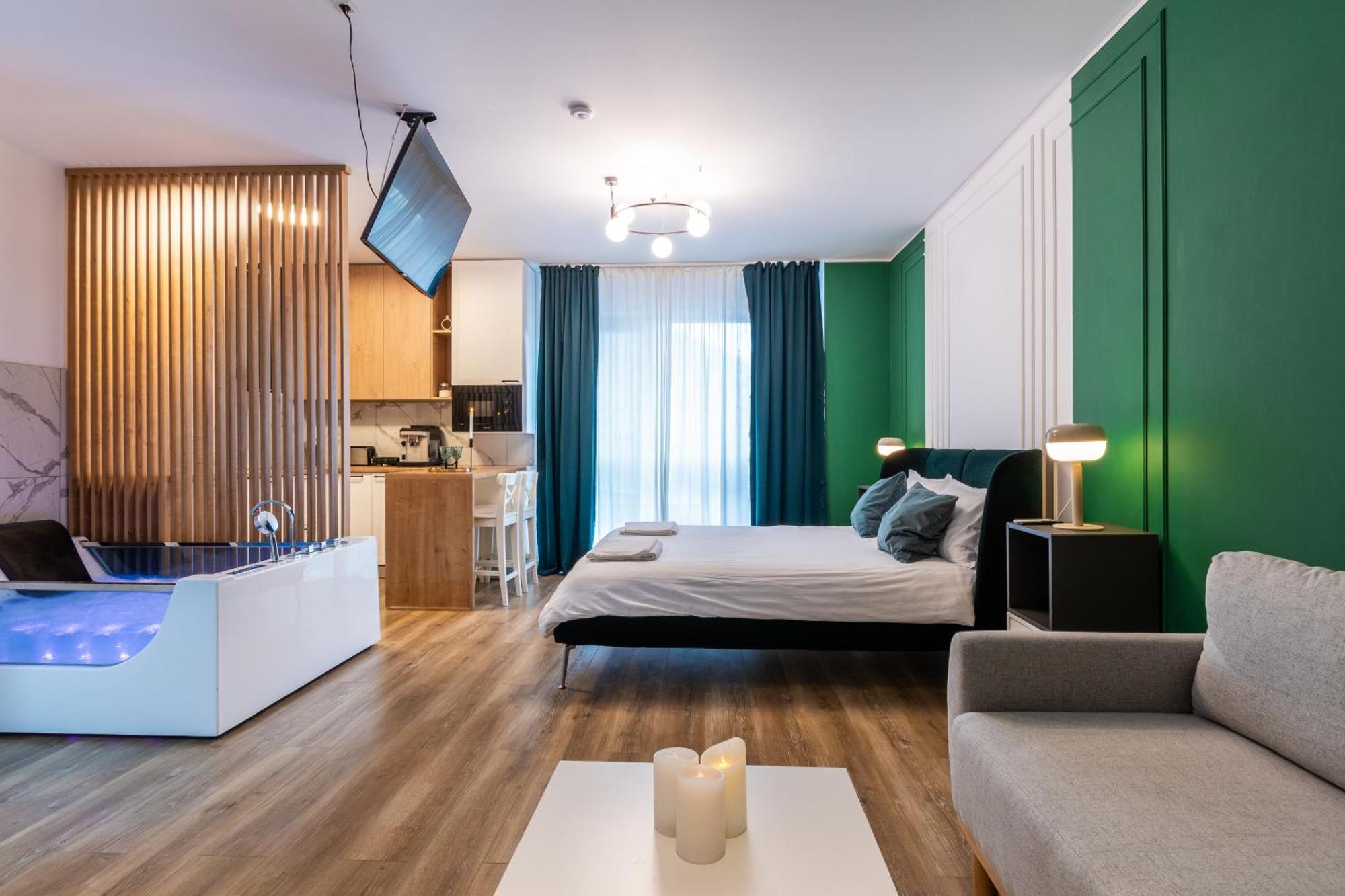 Jacuzzi Urban Heaven Apartament
